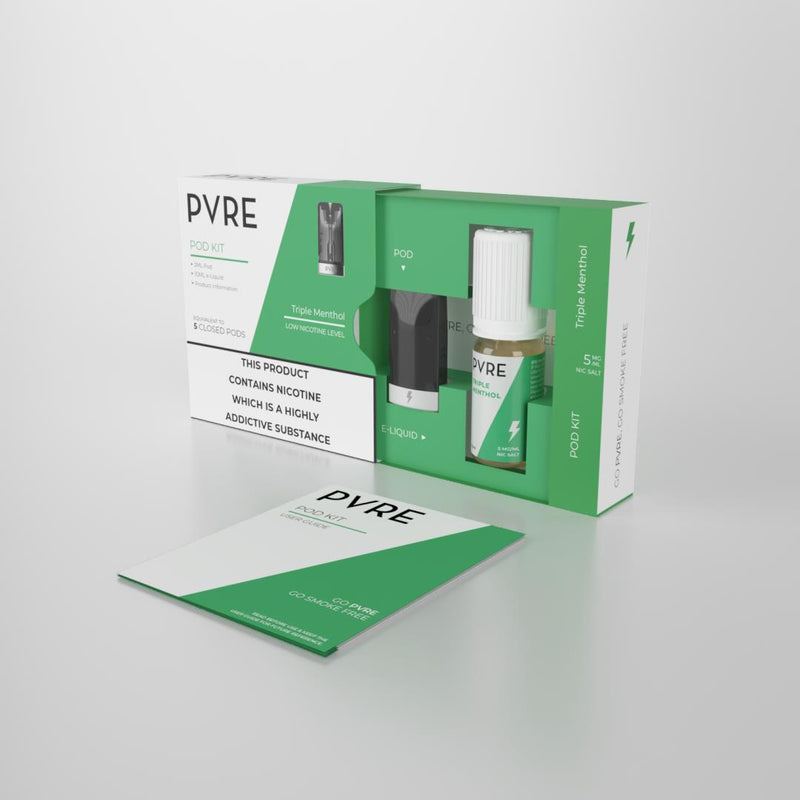 Triple Menthol Pod Kit
